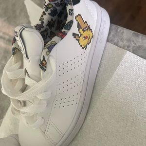 Adidas Advantage X Pokemon Kids Size 1 EU 32 Unisex Sneakers Shoes EG1999